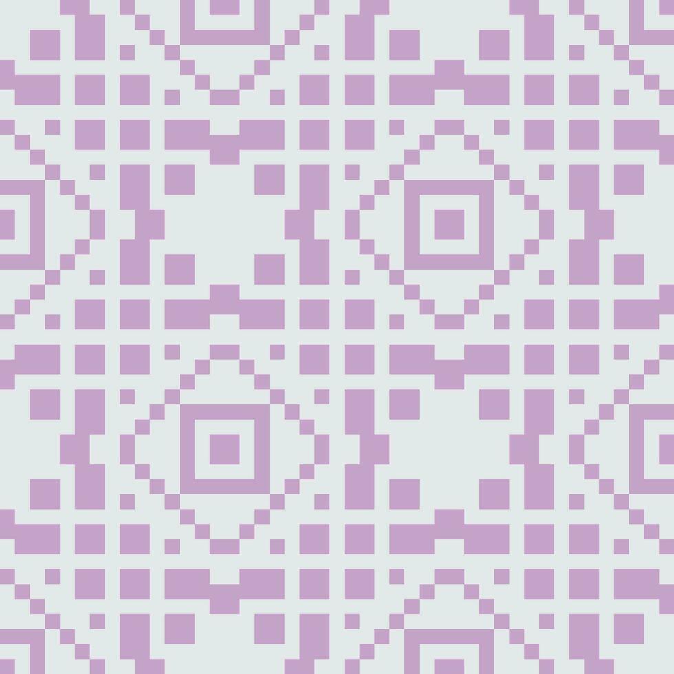 a pixelated pattern in purple and white vector