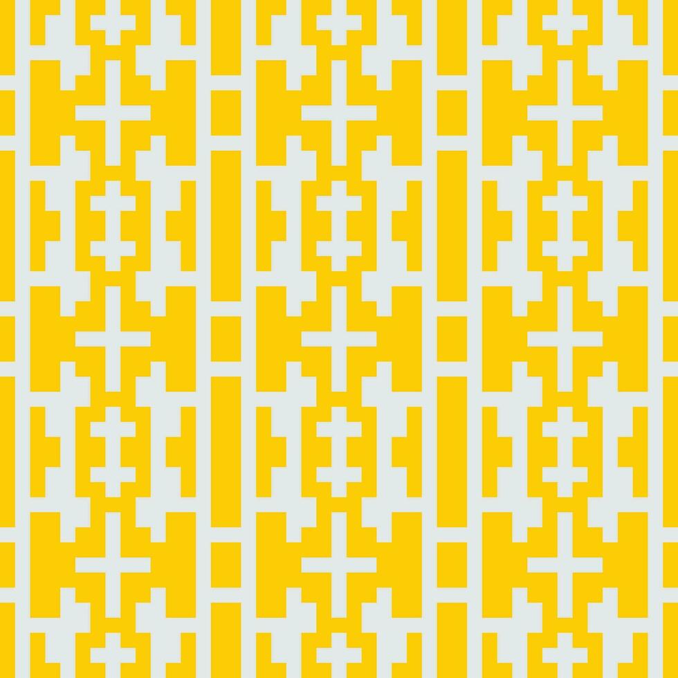 un amarillo y blanco geométrico modelo vector