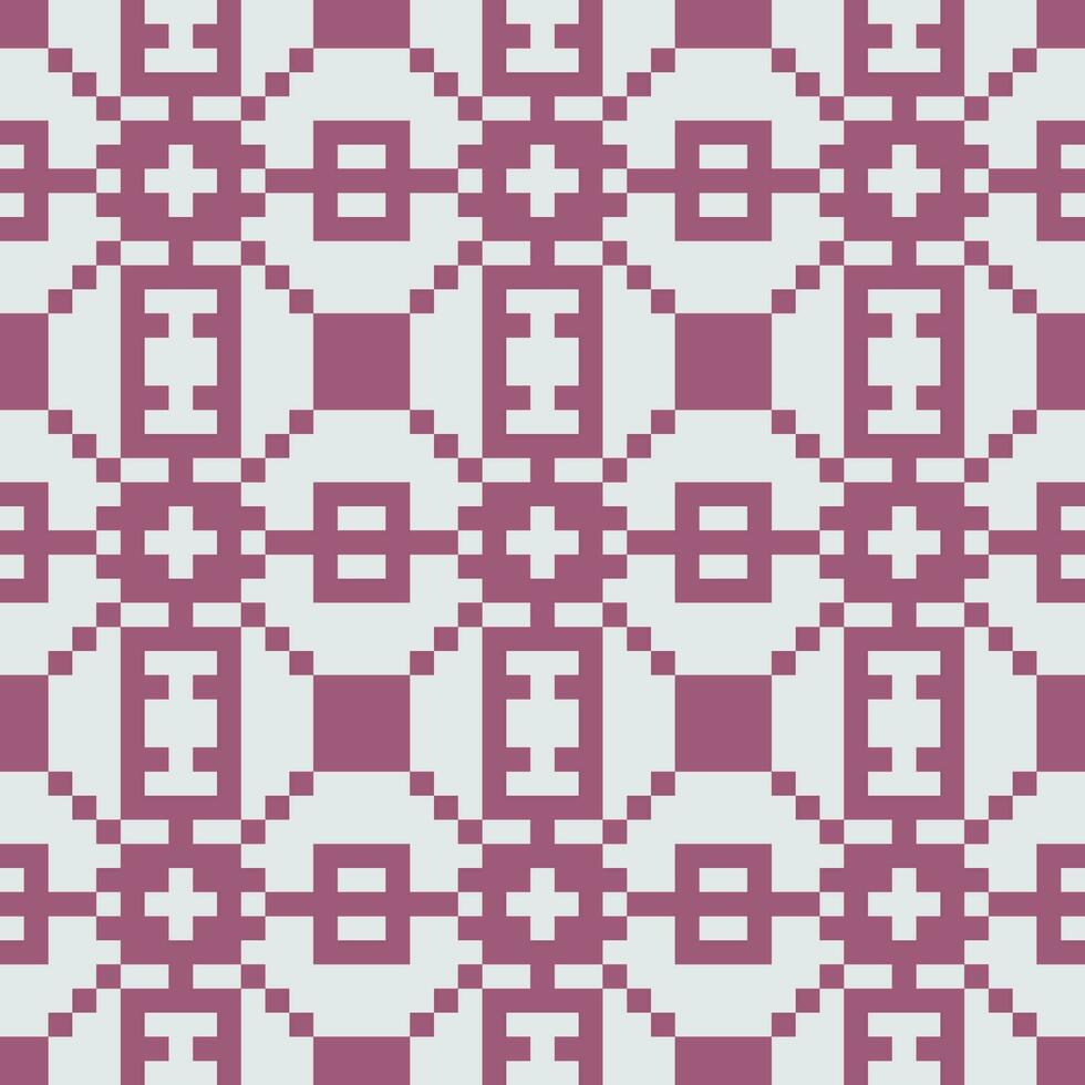 a pixel pattern in purple and white vector