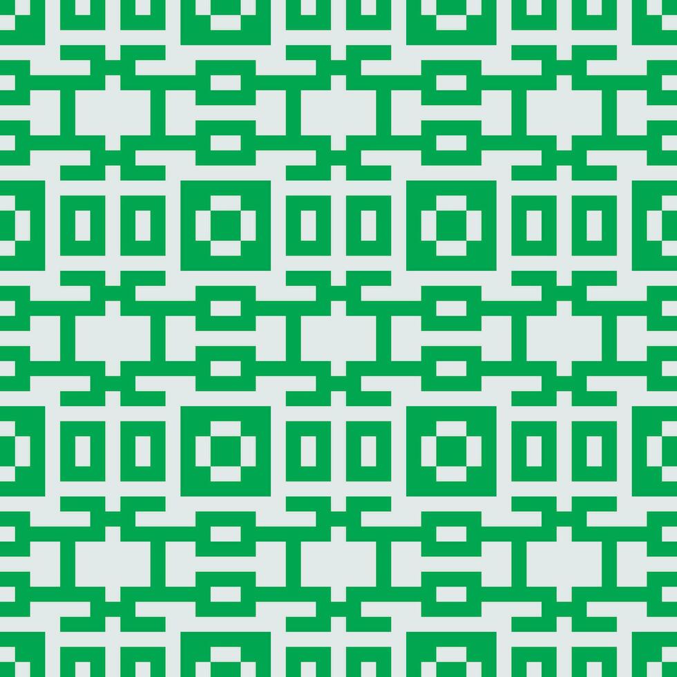 a green and white geometric pattern vector