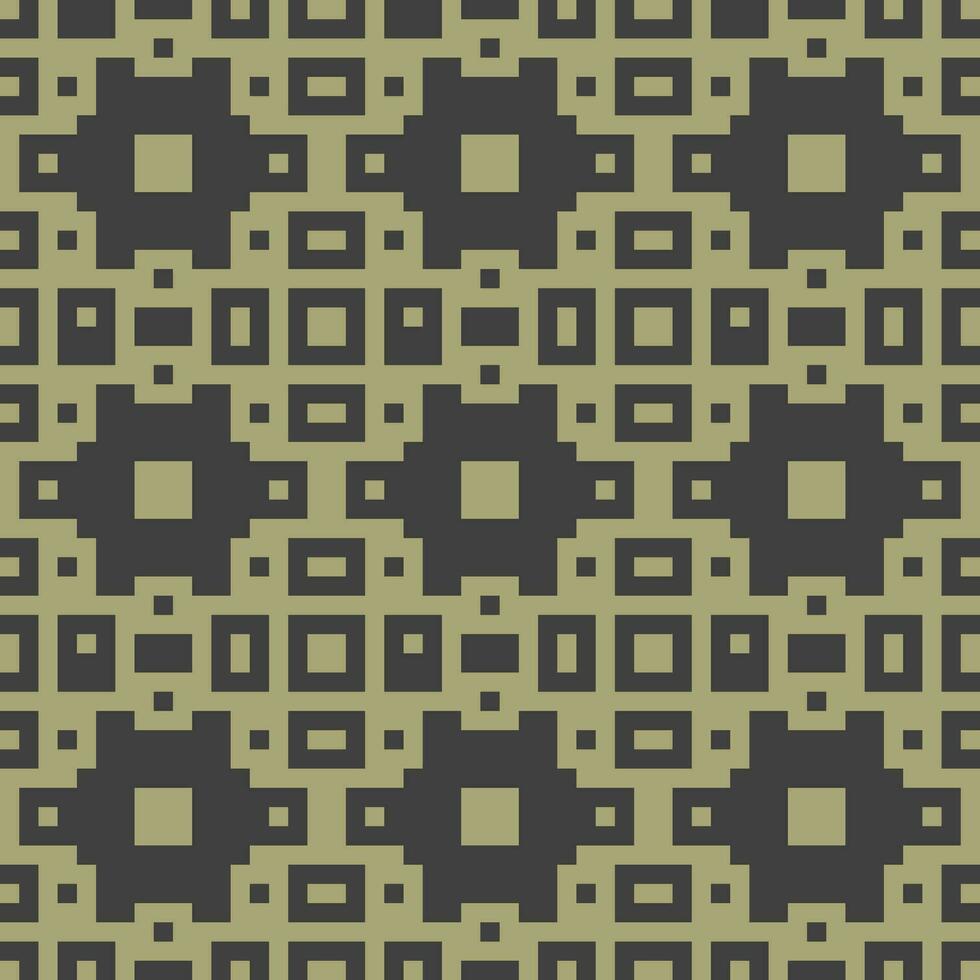 a pattern of squares in black and green vector