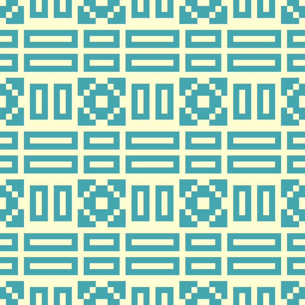 a blue and white geometric pattern vector