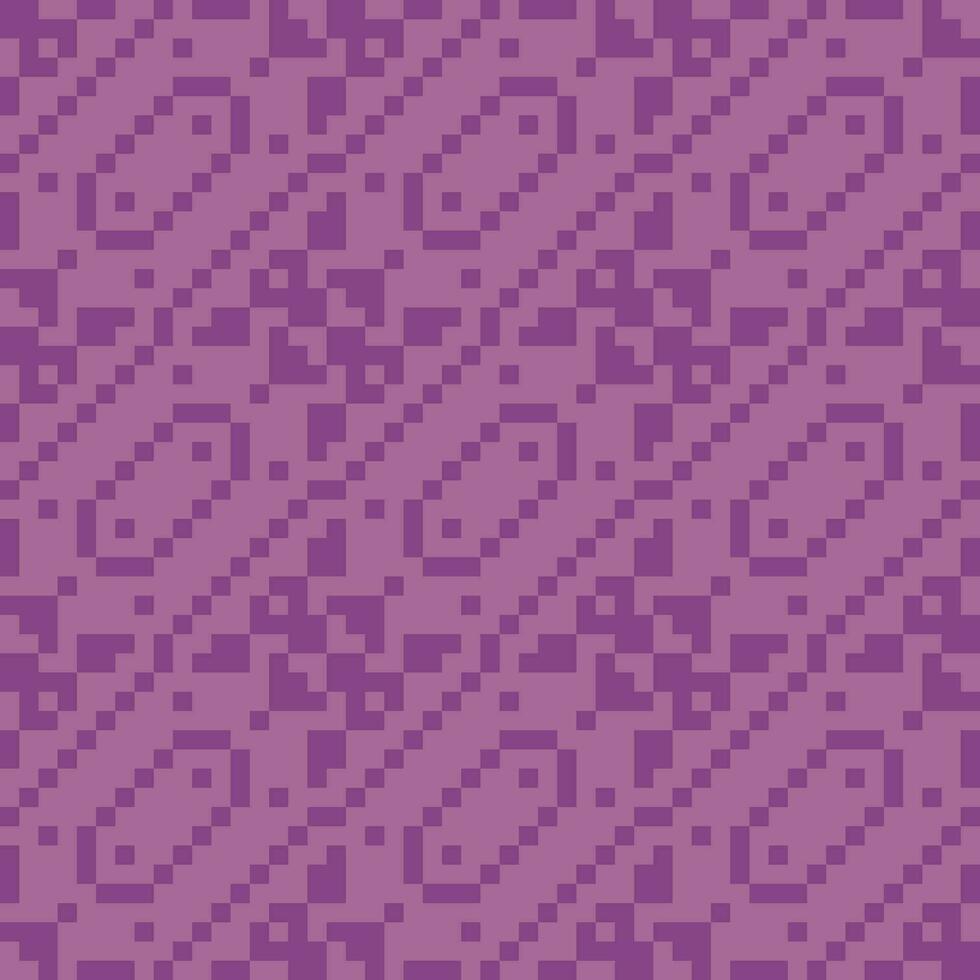 a pixel pattern in purple vector