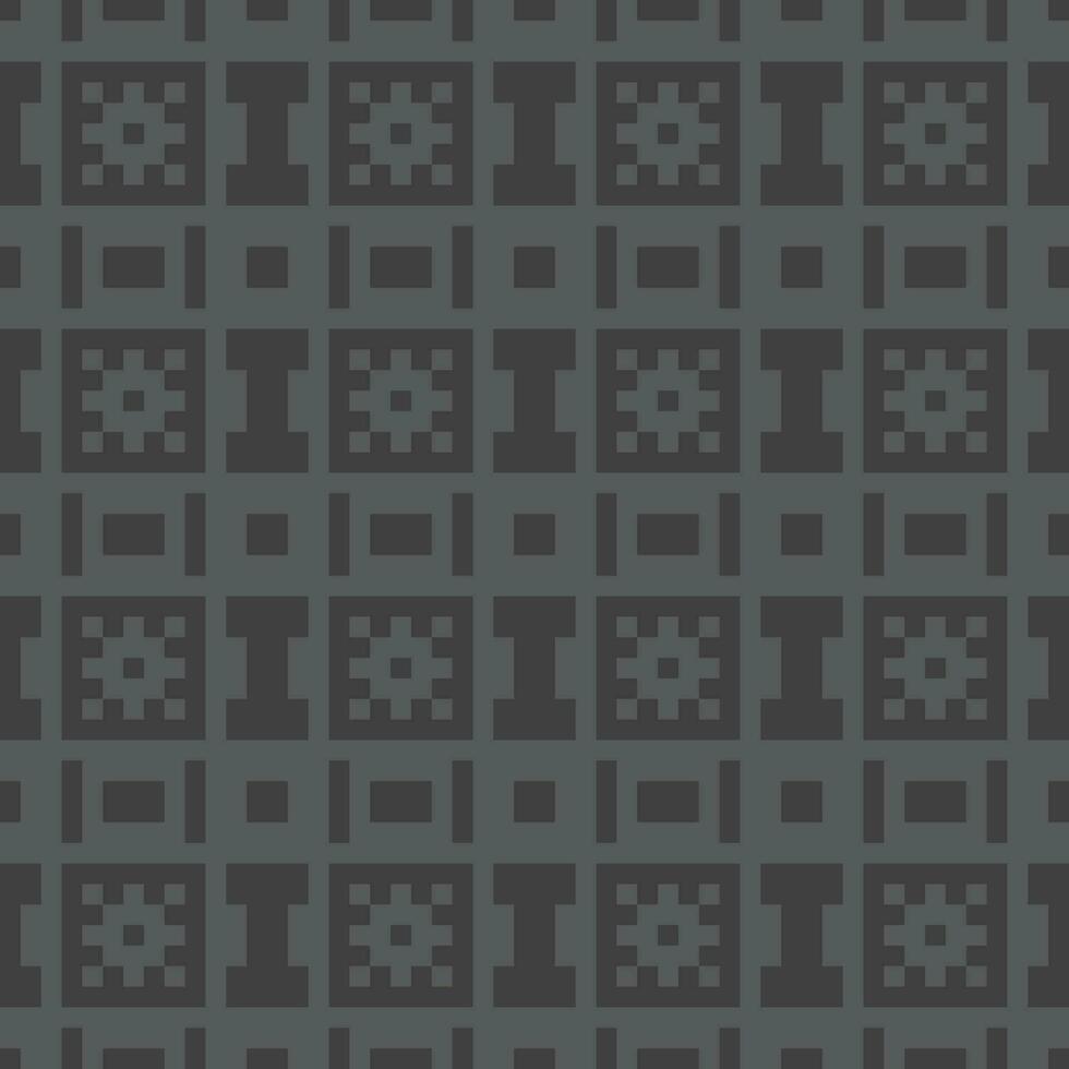 a black and gray pattern with squares vector