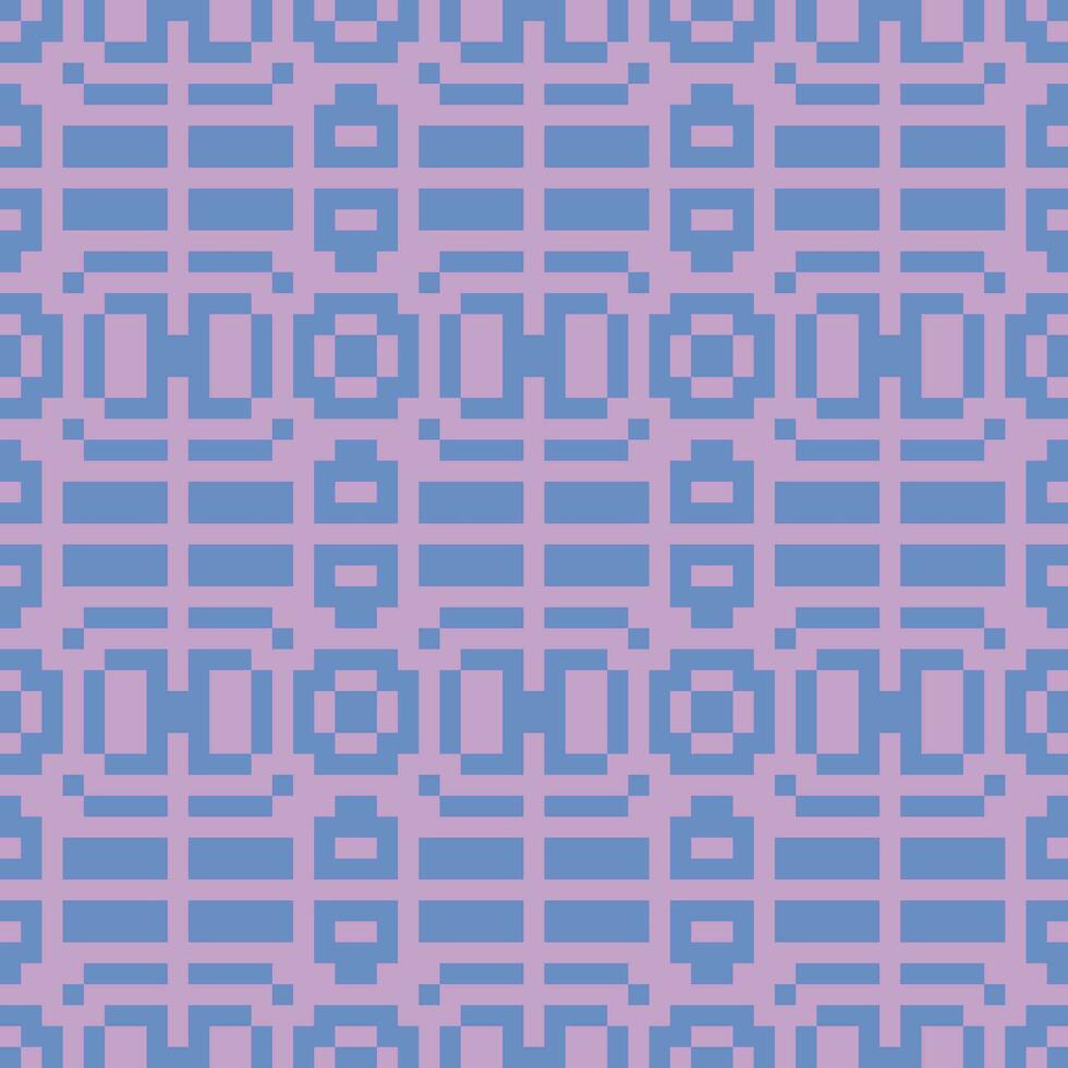 a pixelated pattern in purple and blue vector