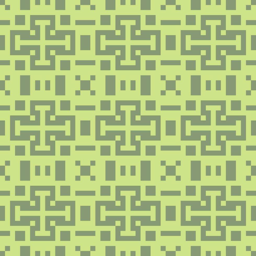 a green and gray pattern with squares vector