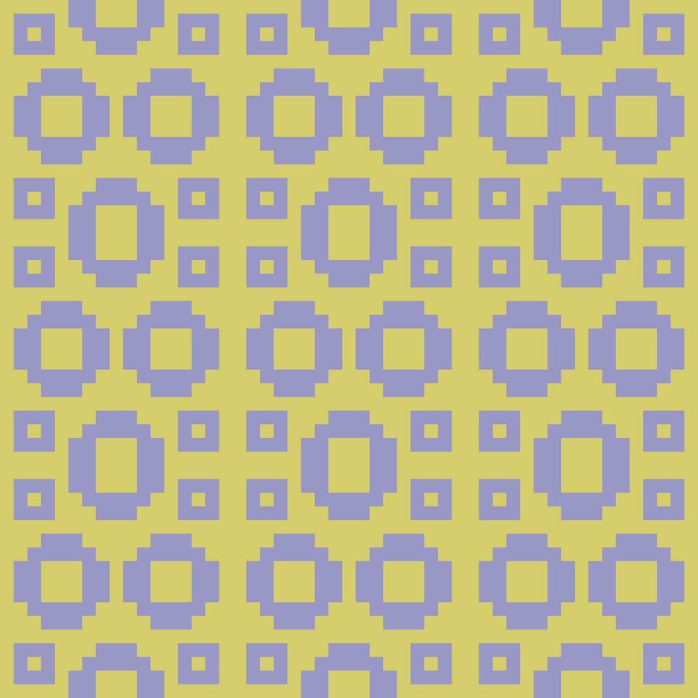 a yellow and purple pattern with squares vector