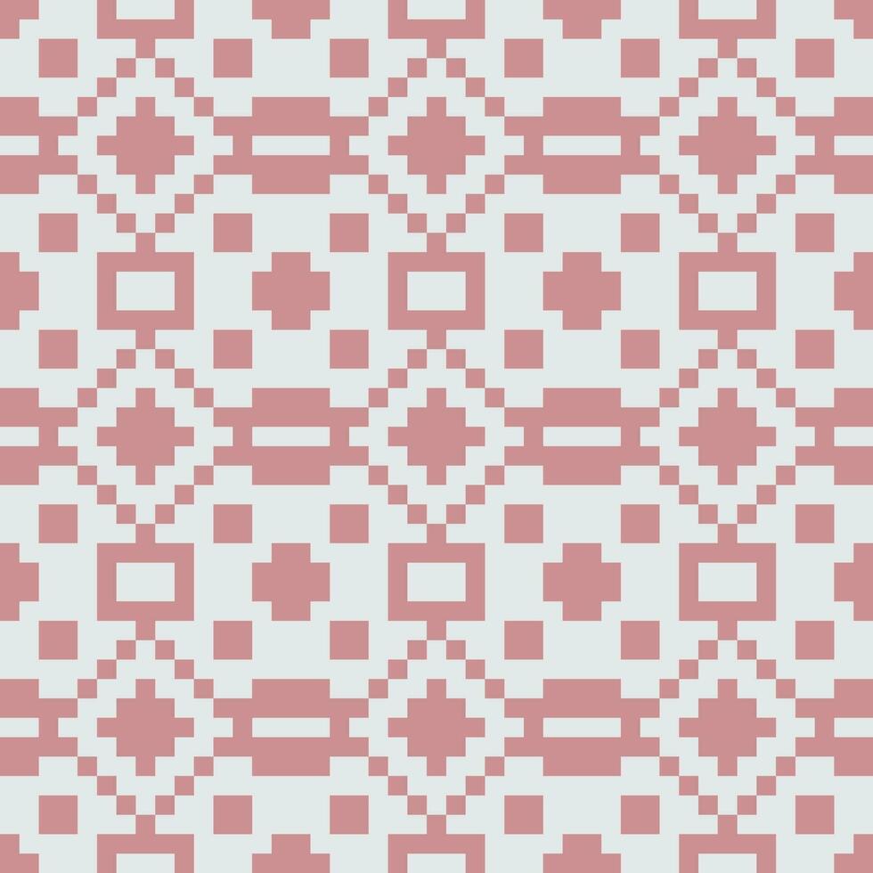 a pixelated pattern in pink and white vector