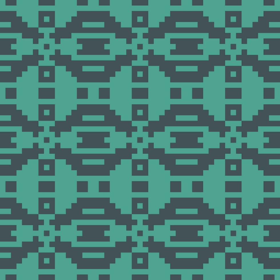 a green and black geometric pattern vector