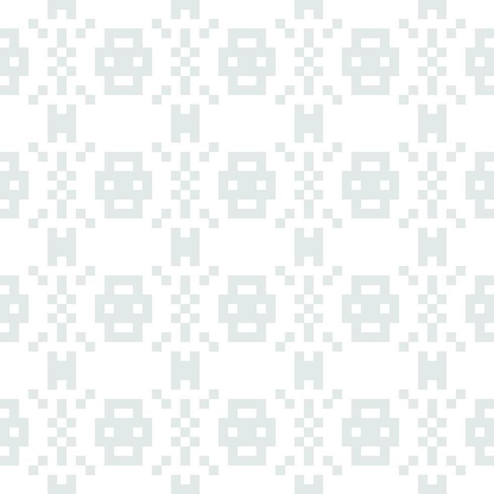 a white and gray pattern with squares vector
