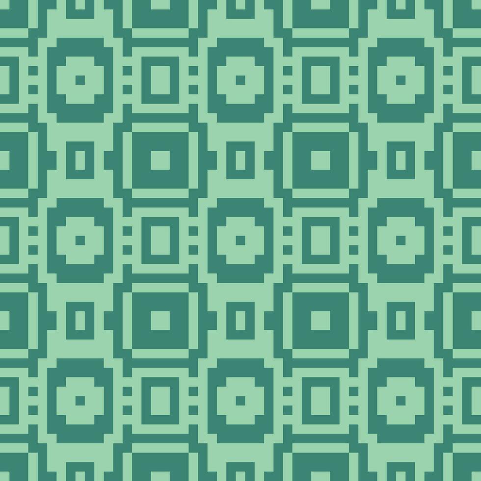 a green and blue tile pattern vector