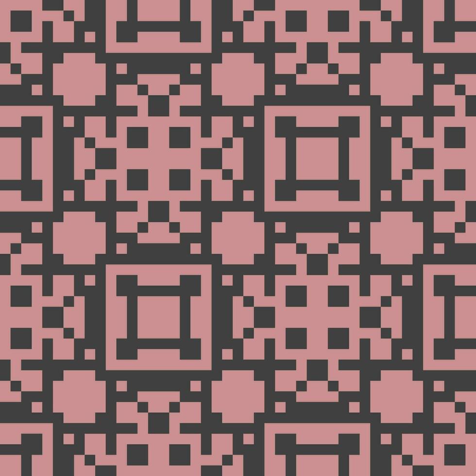 a pixelated pattern with squares and squares vector