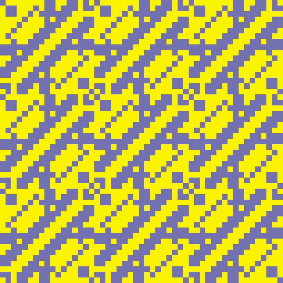 a yellow and purple pattern with squares vector