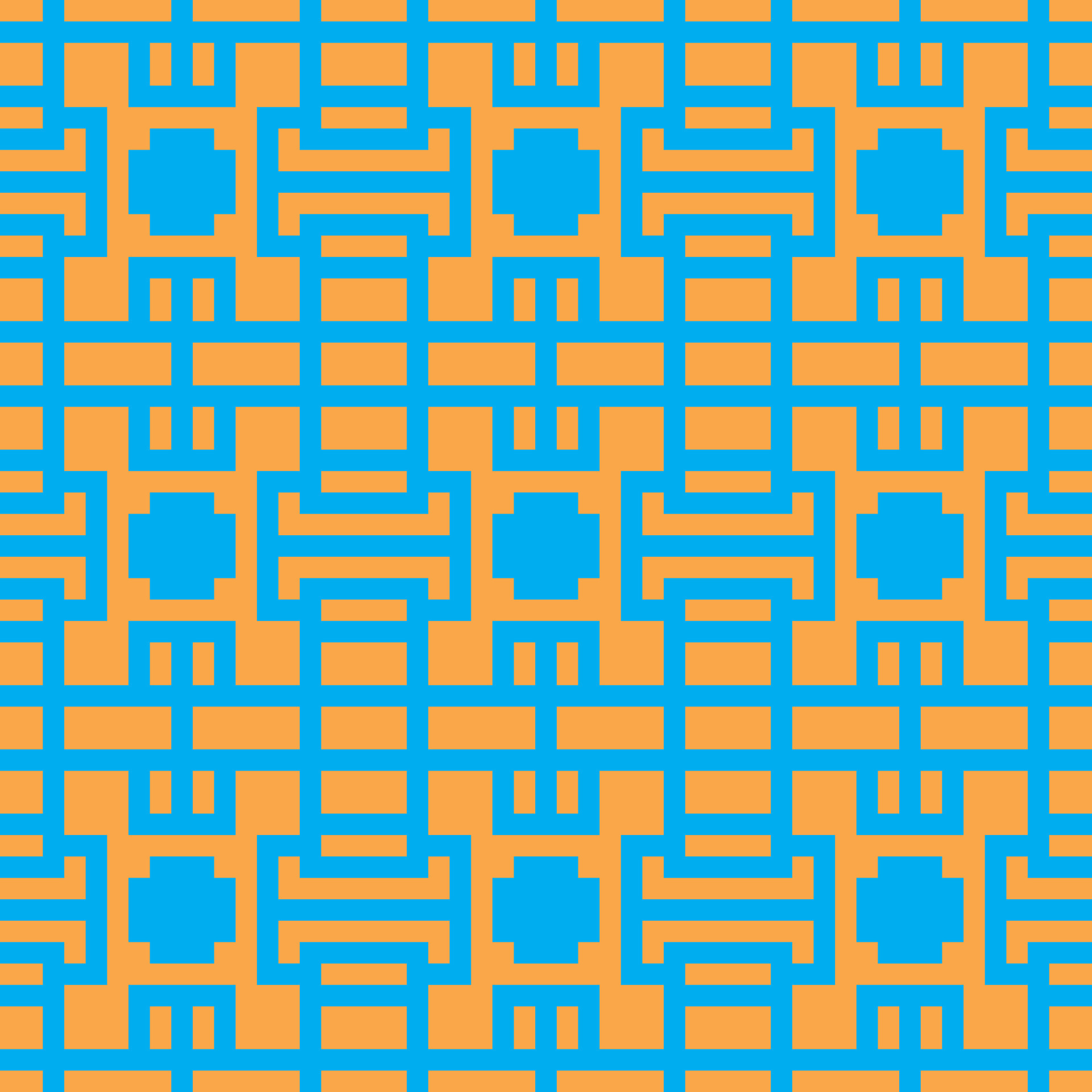 an orange and blue geometric pattern 32994519 Vector Art at Vecteezy
