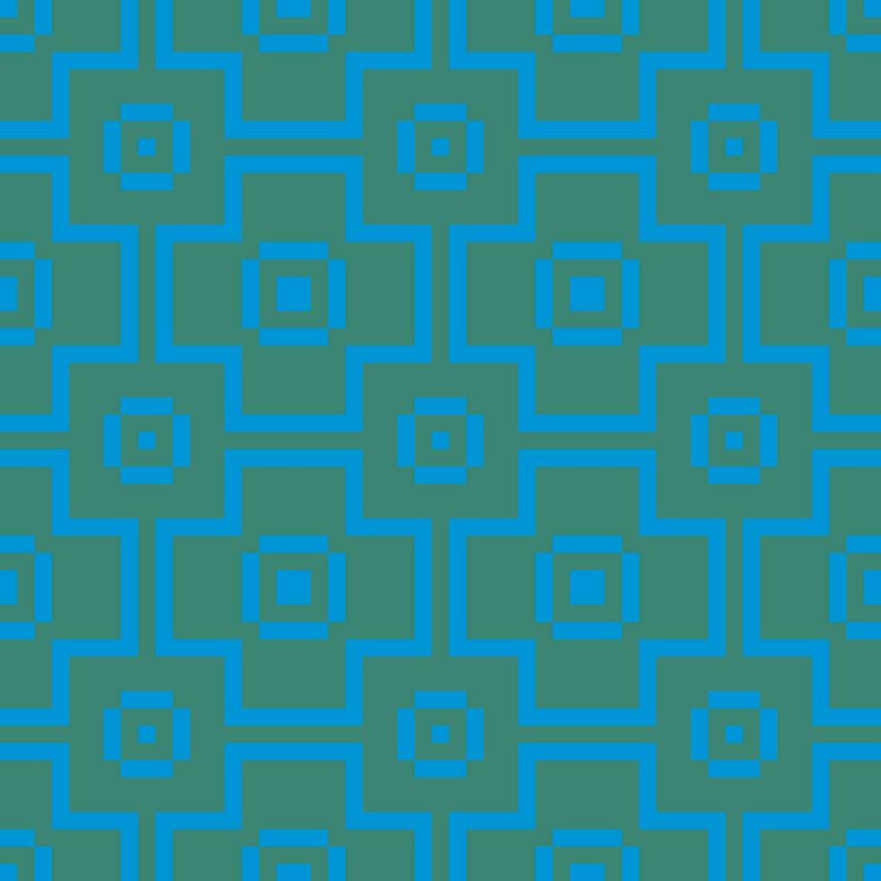 a blue and green geometric pattern vector