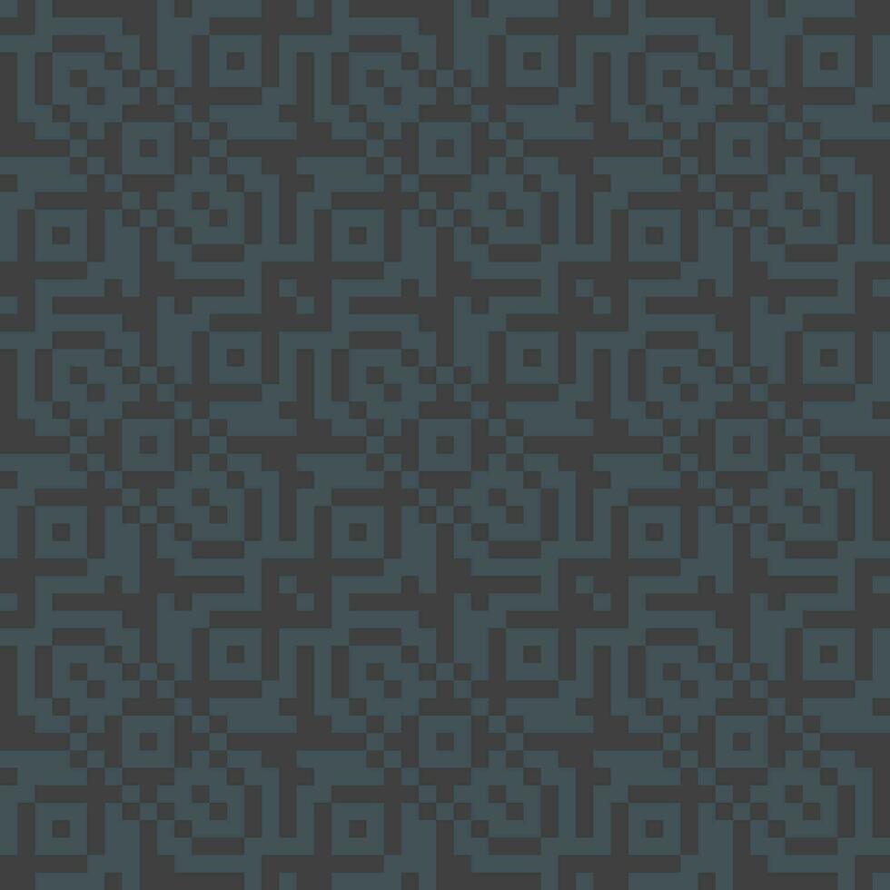 a dark blue and gray pattern with squares vector