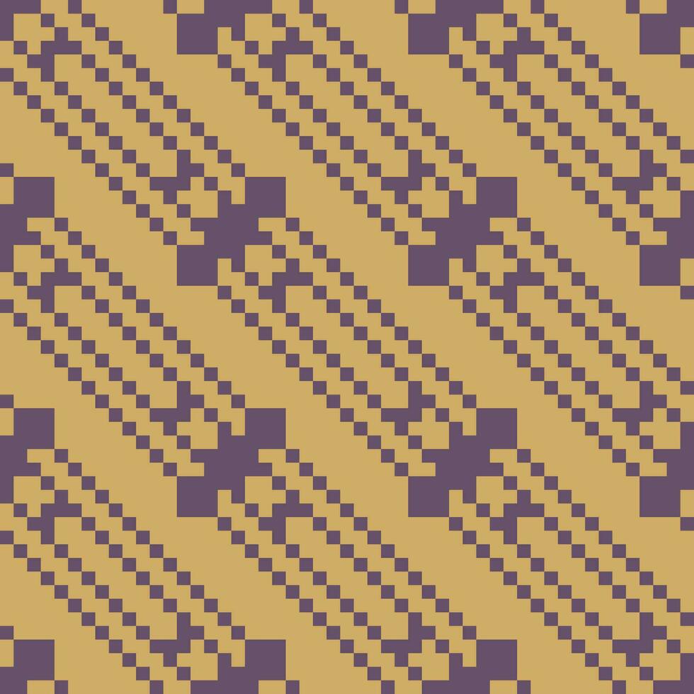 a patterned background with squares in purple and yellow vector