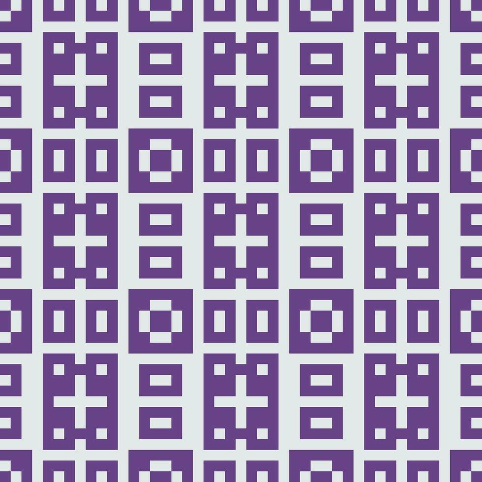 a purple and white pattern with squares vector