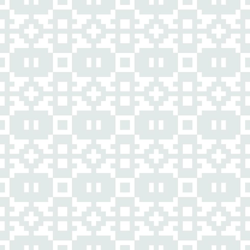 a white and gray patterned background with squares vector