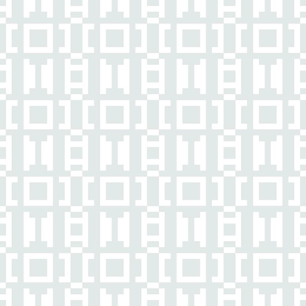 a white and gray patterned background with squares vector