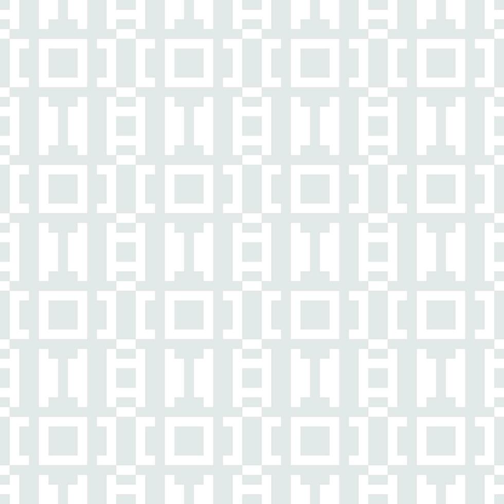 a white and gray patterned background with squares vector