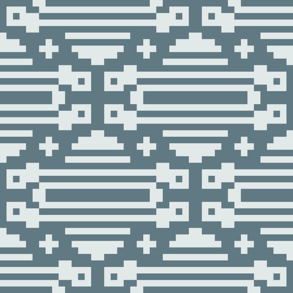 a blue and white geometric pattern vector