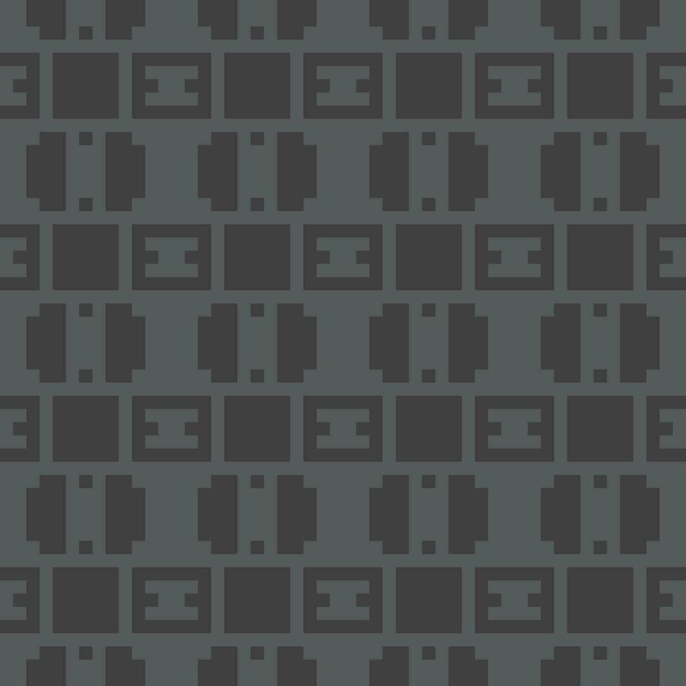 a gray and black pattern with squares vector
