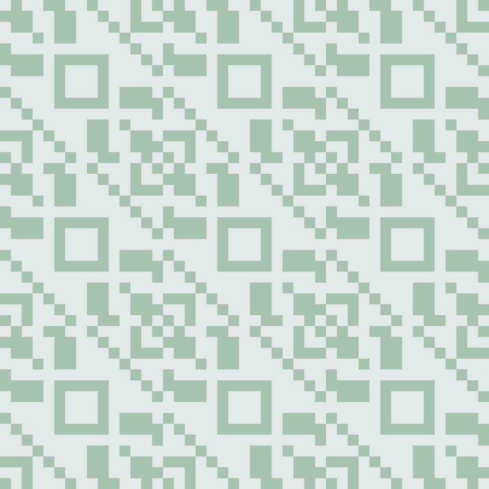 a green and white pattern with squares vector