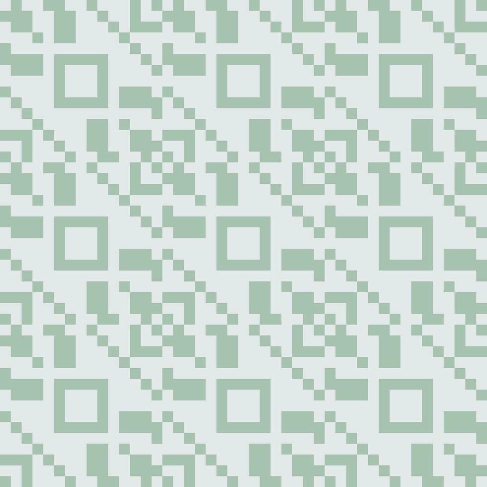 a green and white pattern with squares vector