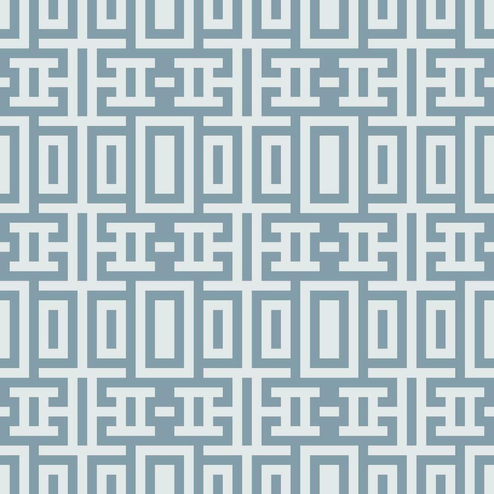 a blue and white geometric pattern vector