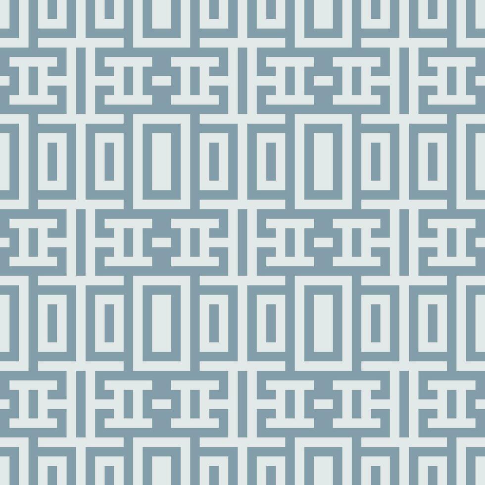 a blue and white geometric pattern vector