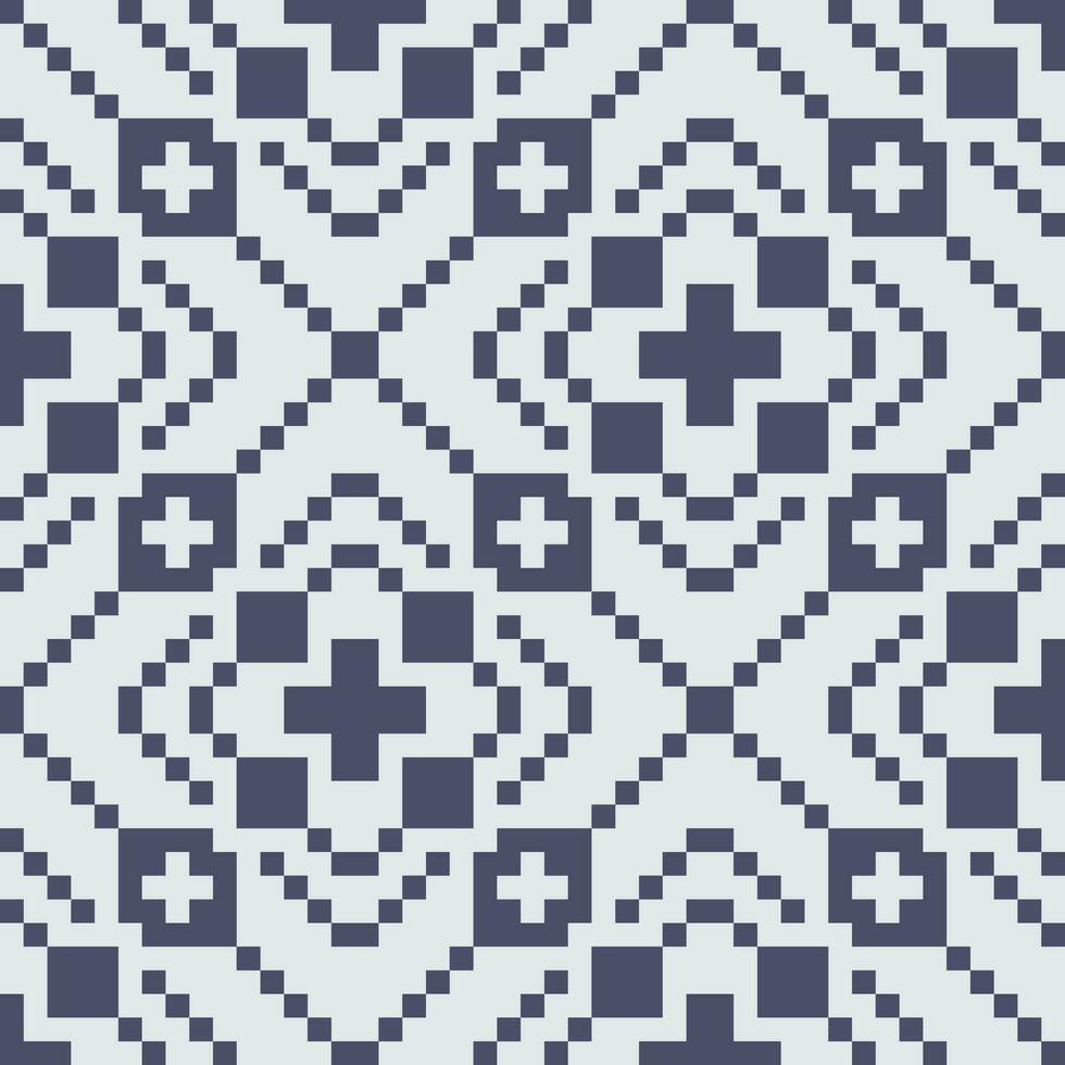 a blue and white pattern with squares vector