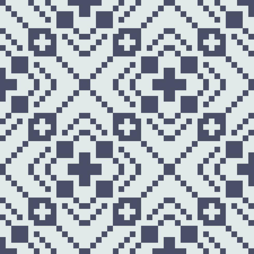 a blue and white pattern with squares vector