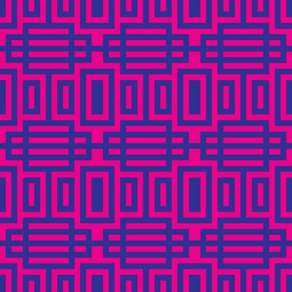 a pink and blue geometric pattern vector