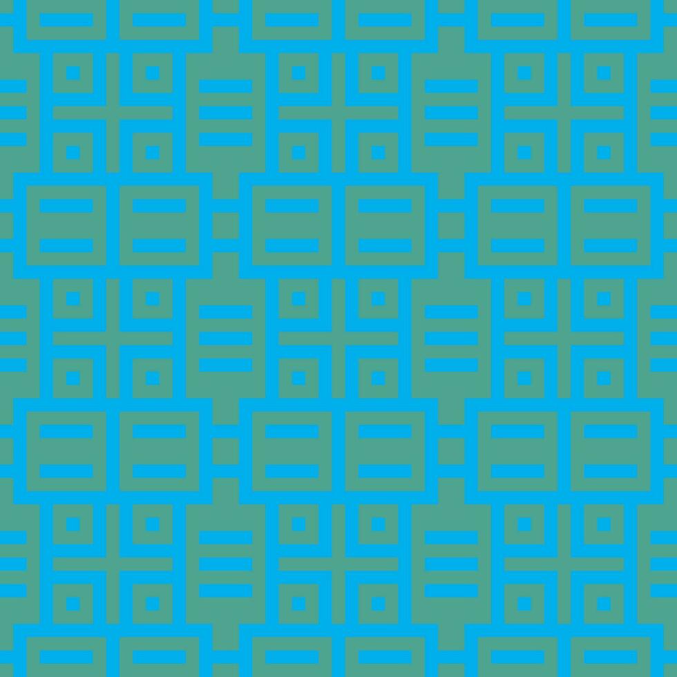 a blue and green geometric pattern vector