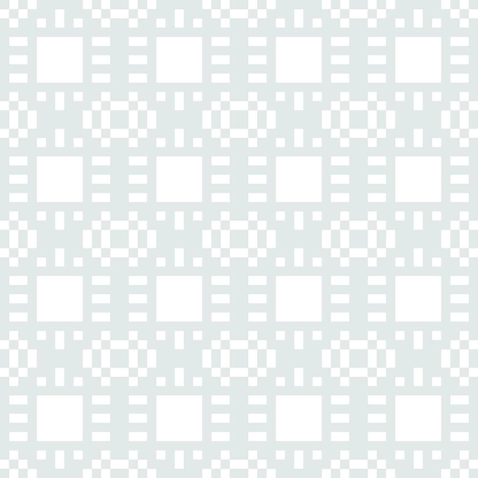 a white and gray pattern with squares vector