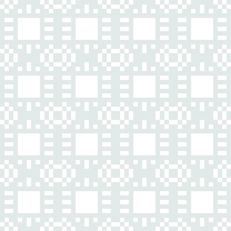 a white and gray pattern with squares vector