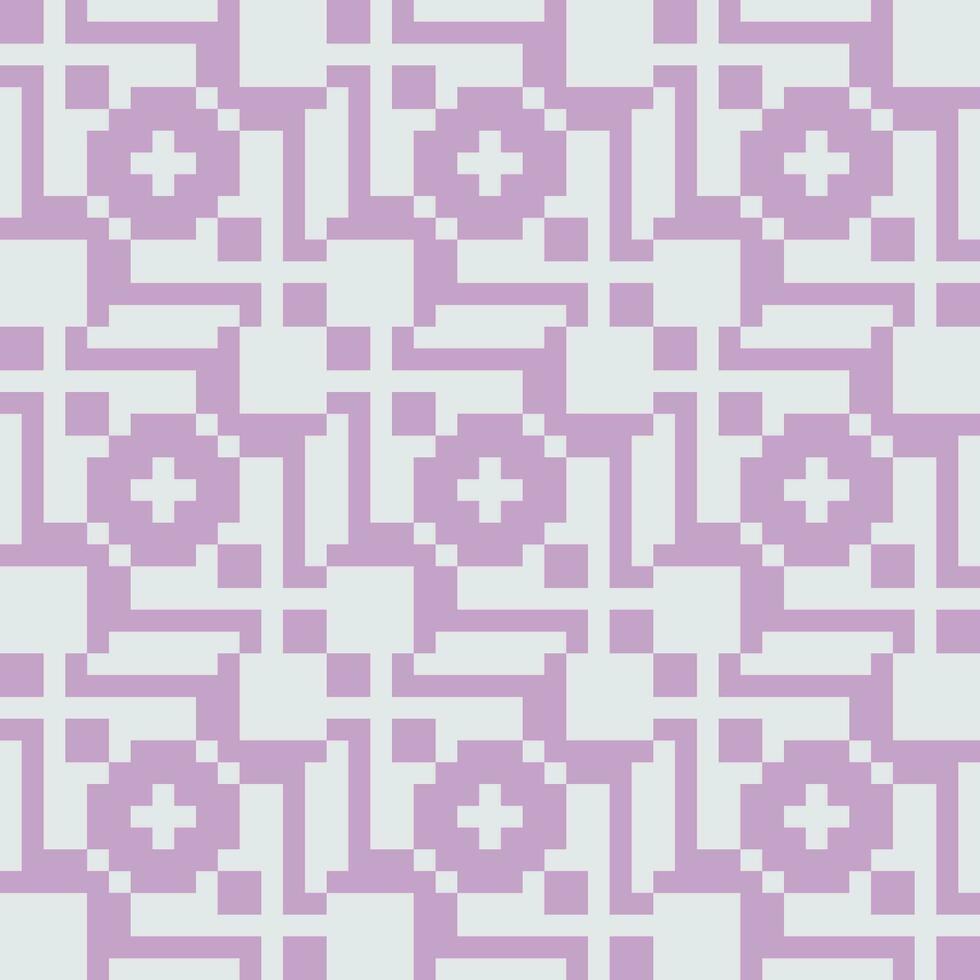 a pixelated pattern in purple and white vector