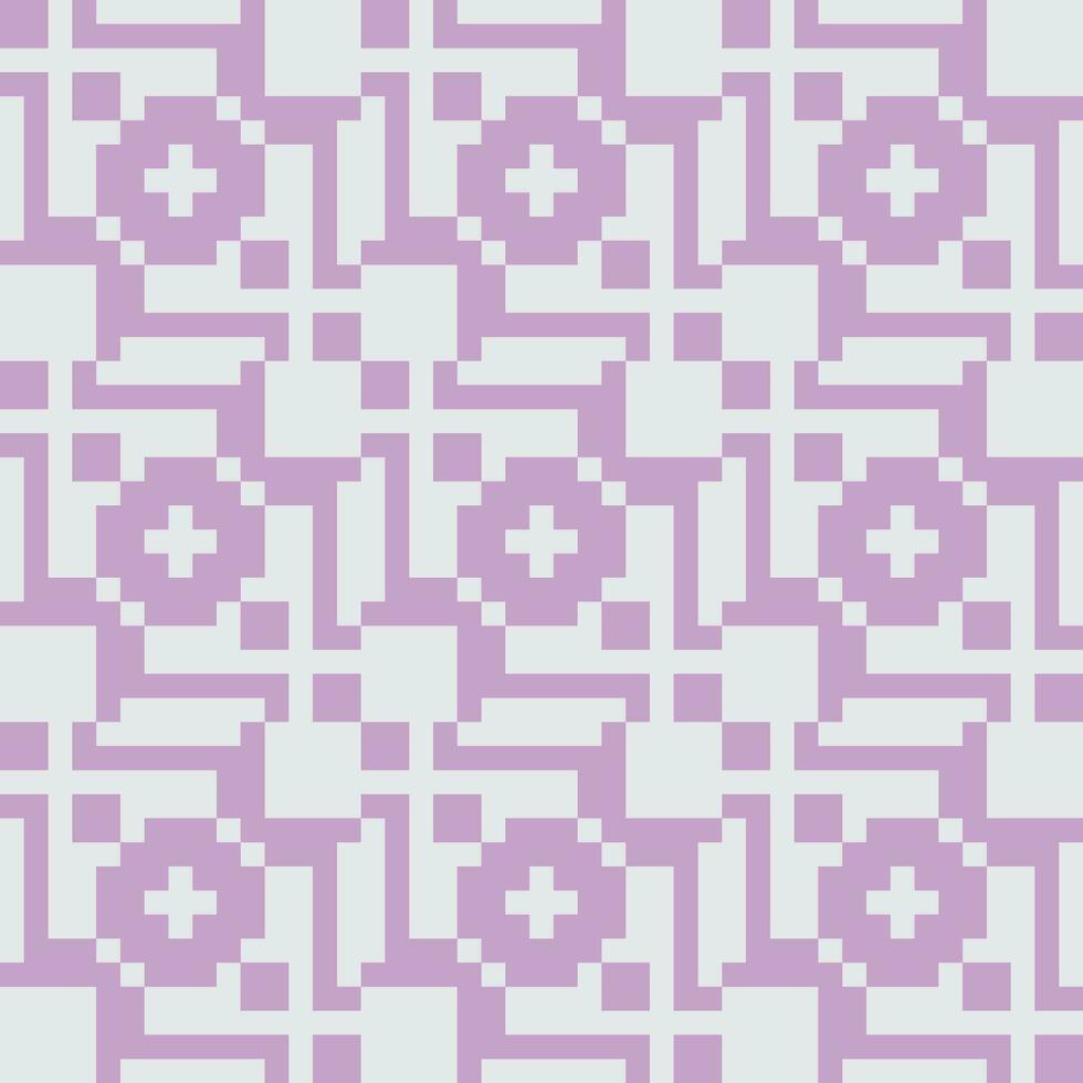 a pixelated pattern in purple and white vector