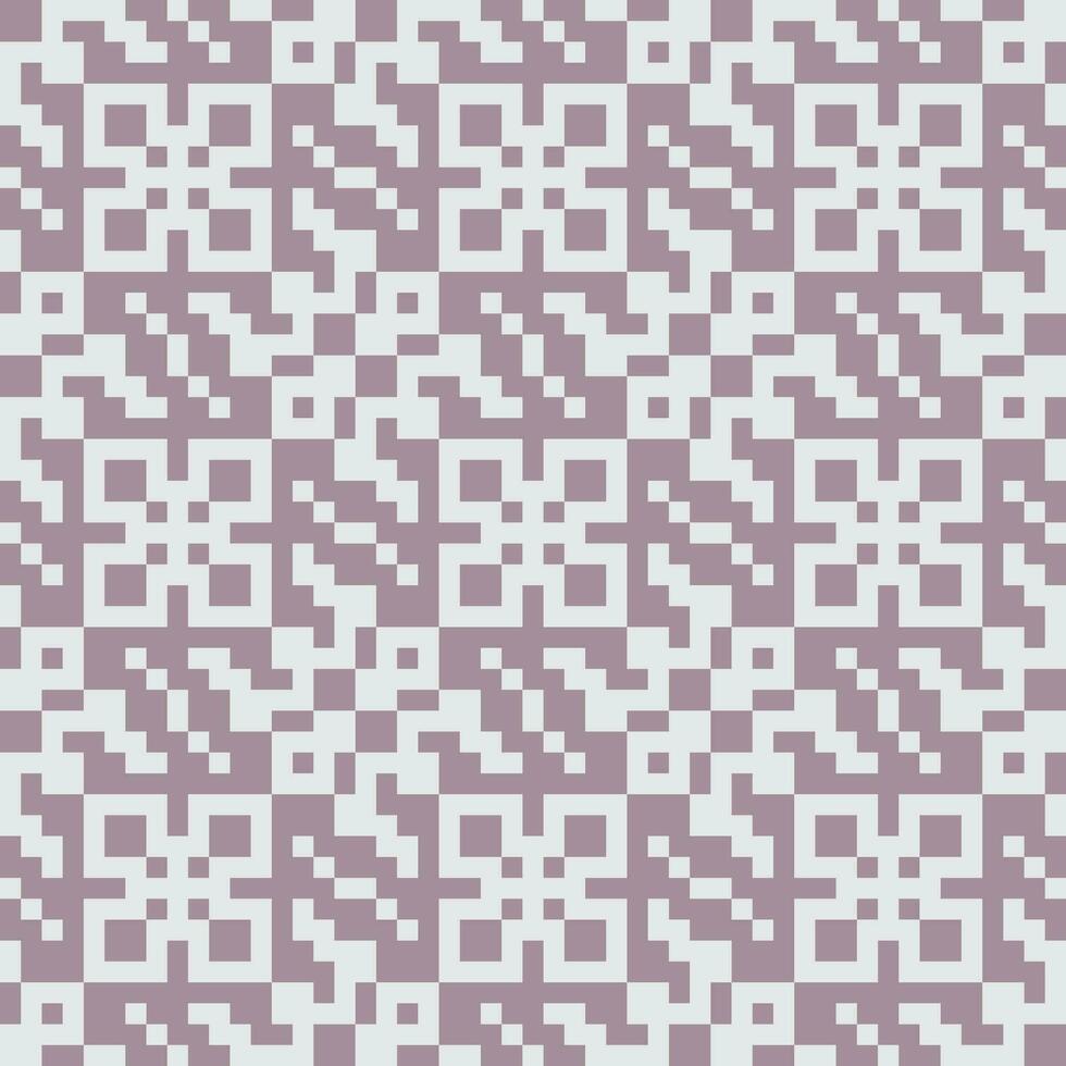 a pixel pattern in purple and white vector