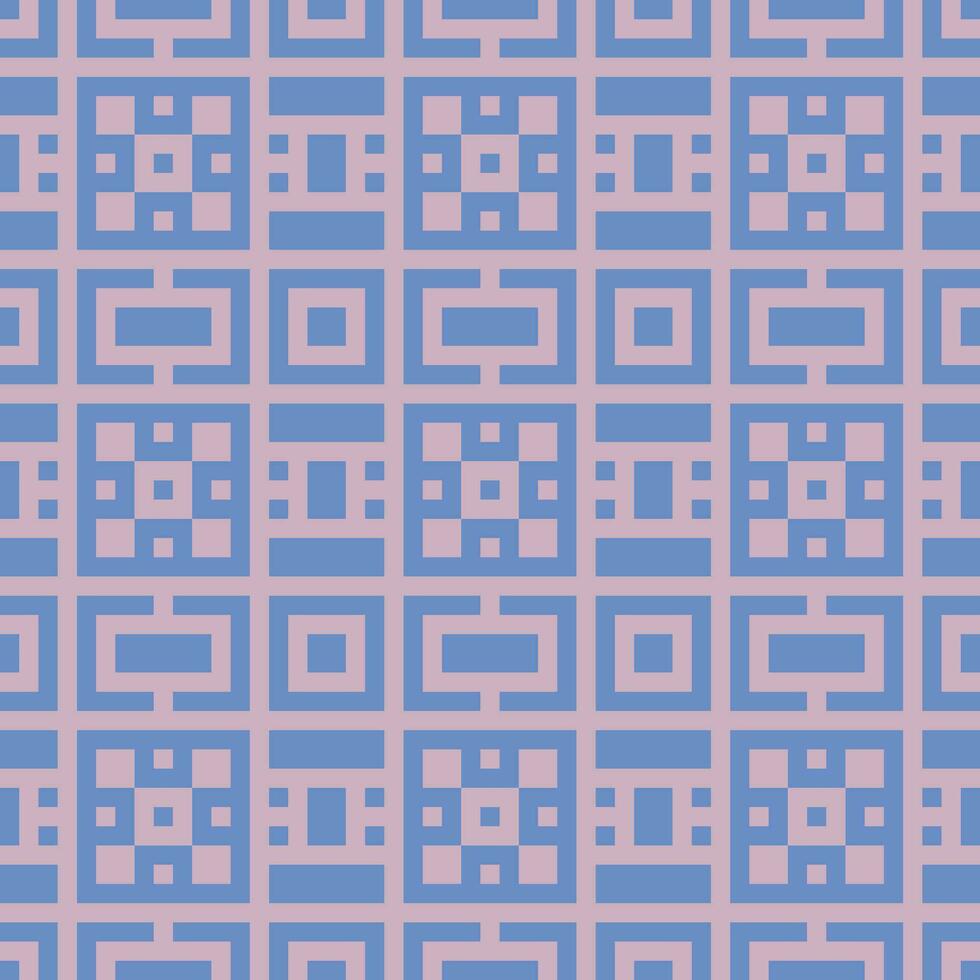 a blue and pink geometric pattern vector
