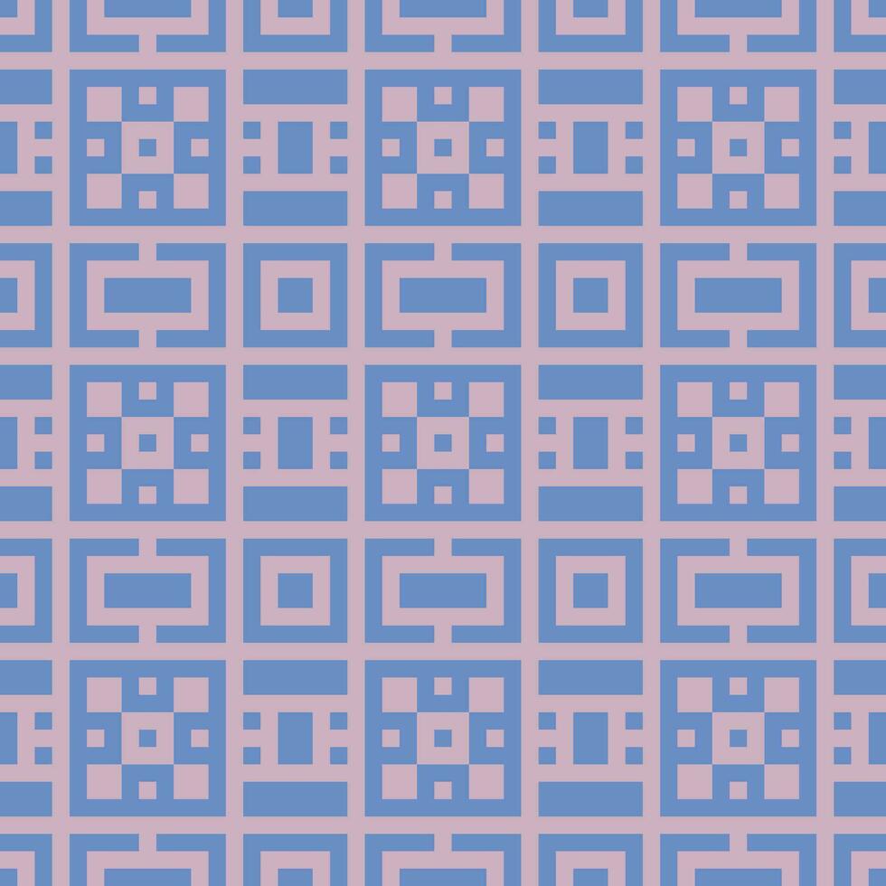 a blue and pink geometric pattern vector