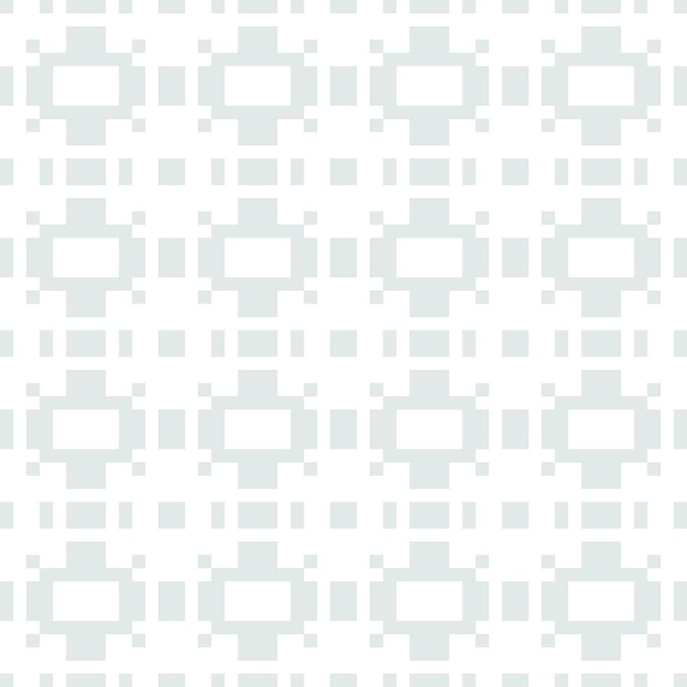 a white and gray pattern with squares vector