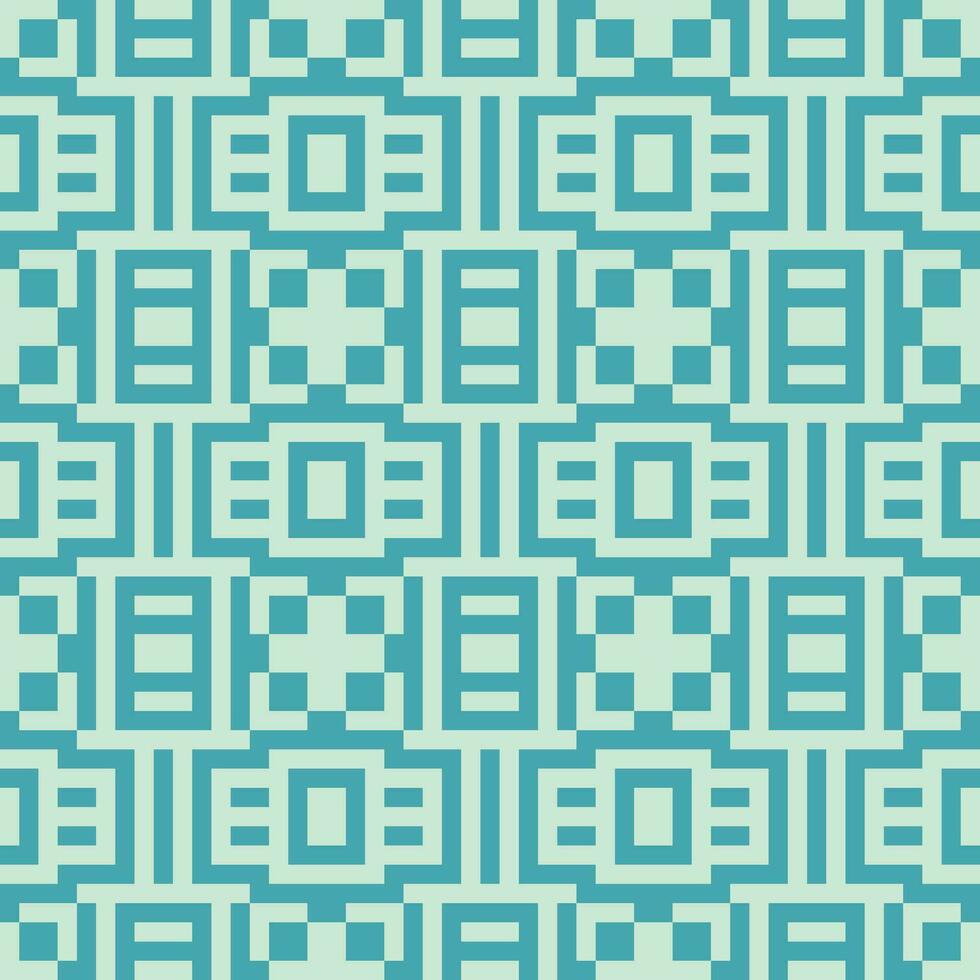a blue and white geometric pattern vector