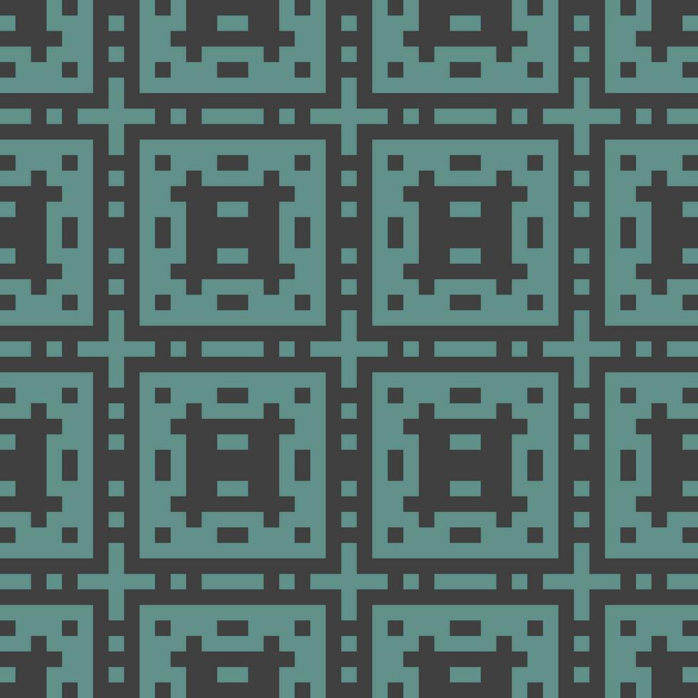 a blue and black tile pattern vector