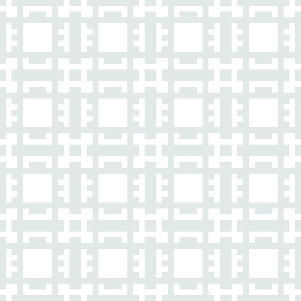 a white and gray patterned background with squares vector