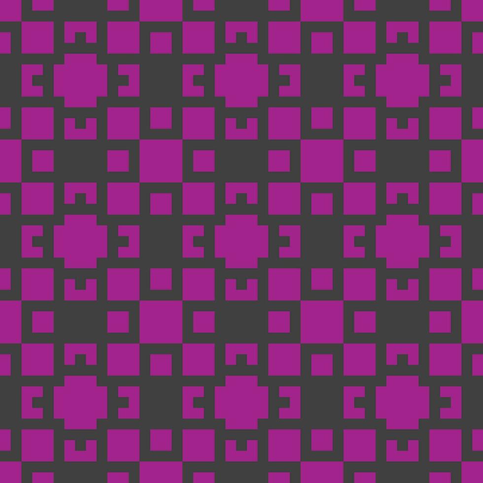 a pixelated pattern in purple and black vector