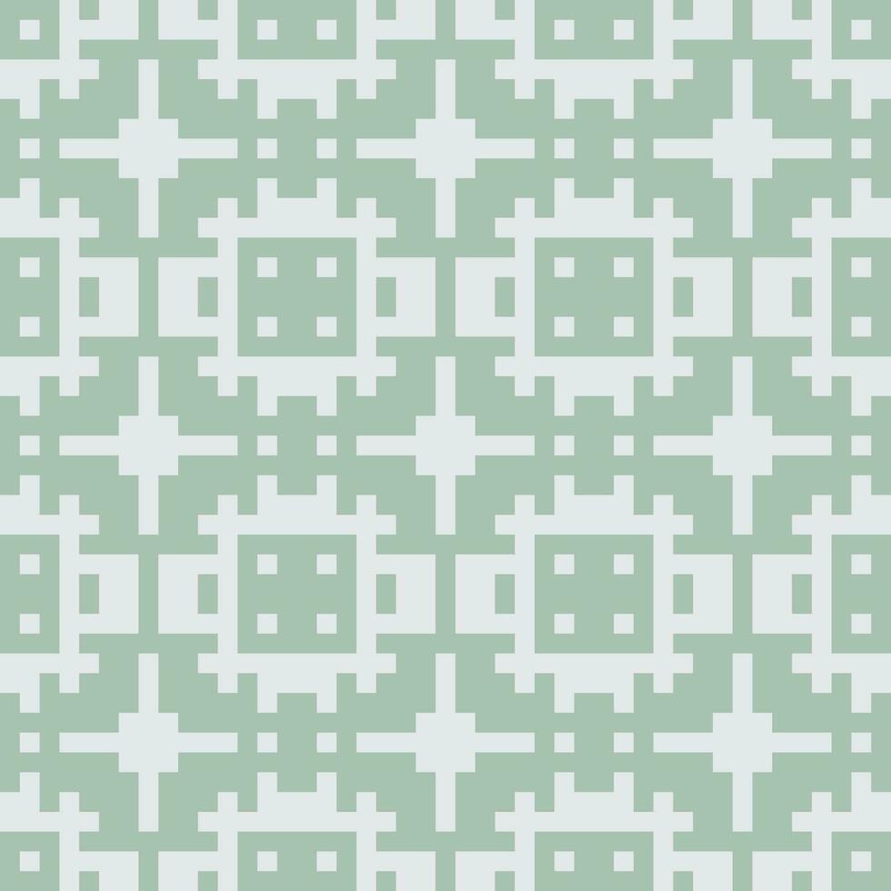 a green and white geometric pattern vector
