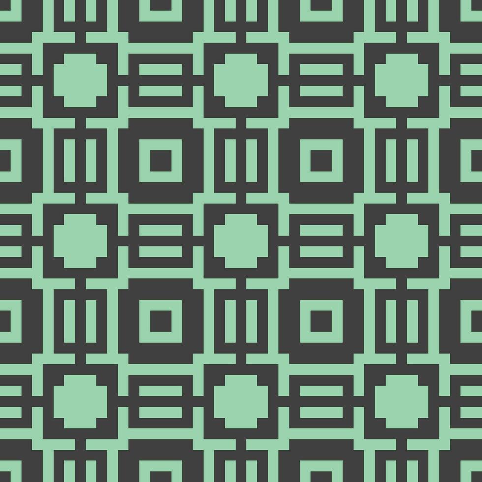 a green and black geometric pattern vector