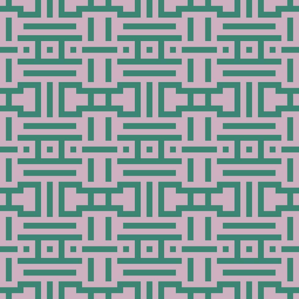 a green and purple geometric pattern vector